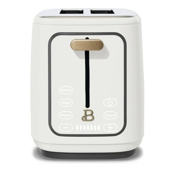 Beautiful Other - Beautiful 2 Slot Toaster with Touch-Activated Display, White Icing.